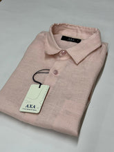 CAMISA LINO MANGA CORTA AXA