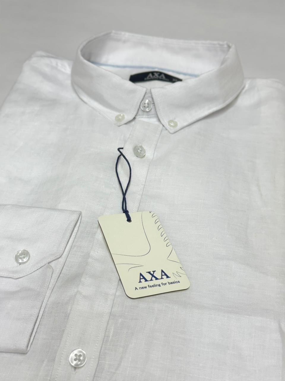 CAMISA LINO MANGA LARGA AXA
