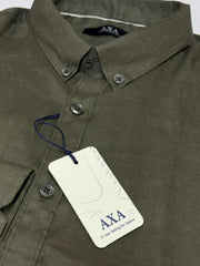 CAMISA LINO MANGA LARGA AXA