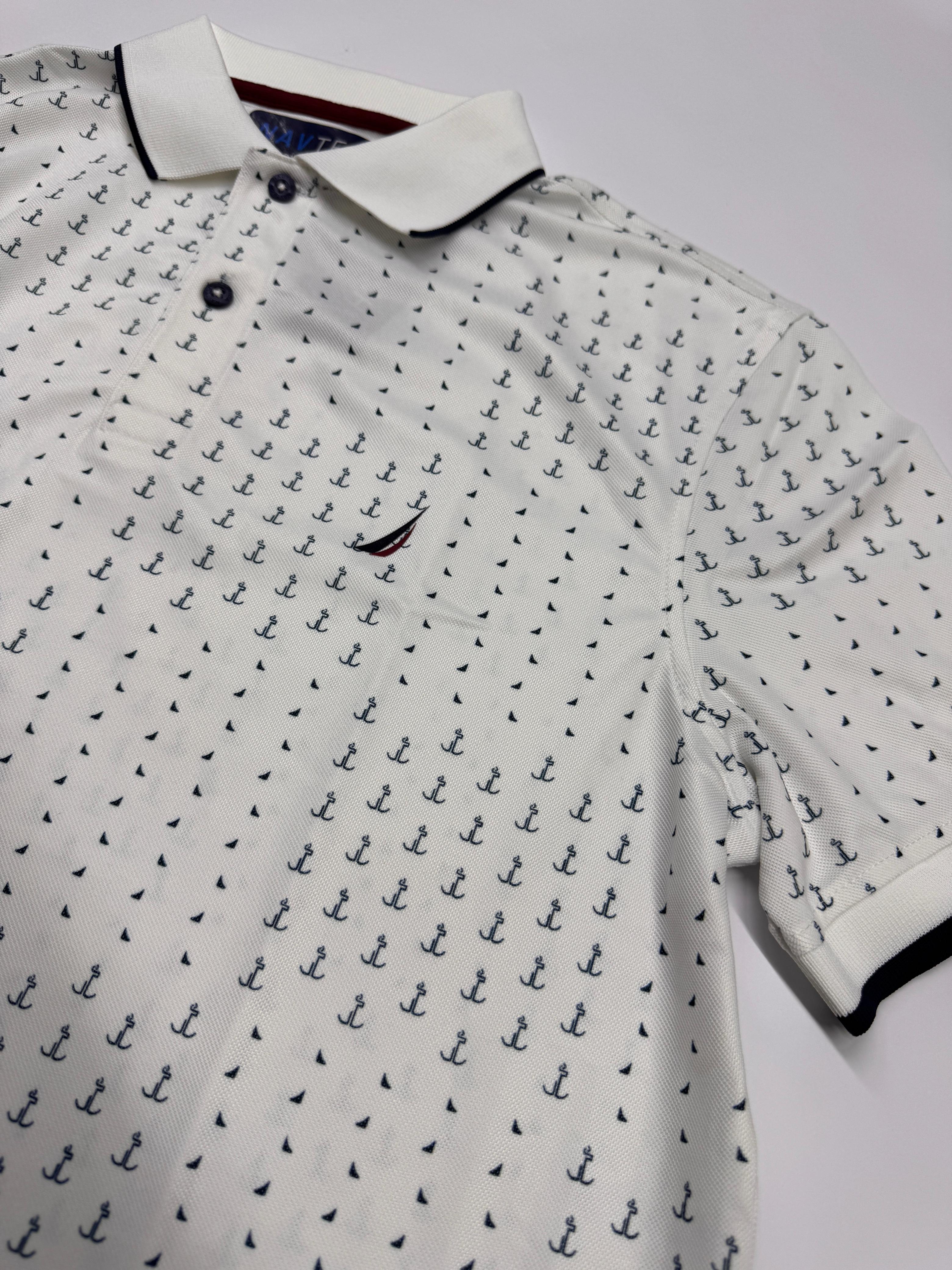 TIPO POLO HOMBRE DISEÑO NAUTICA