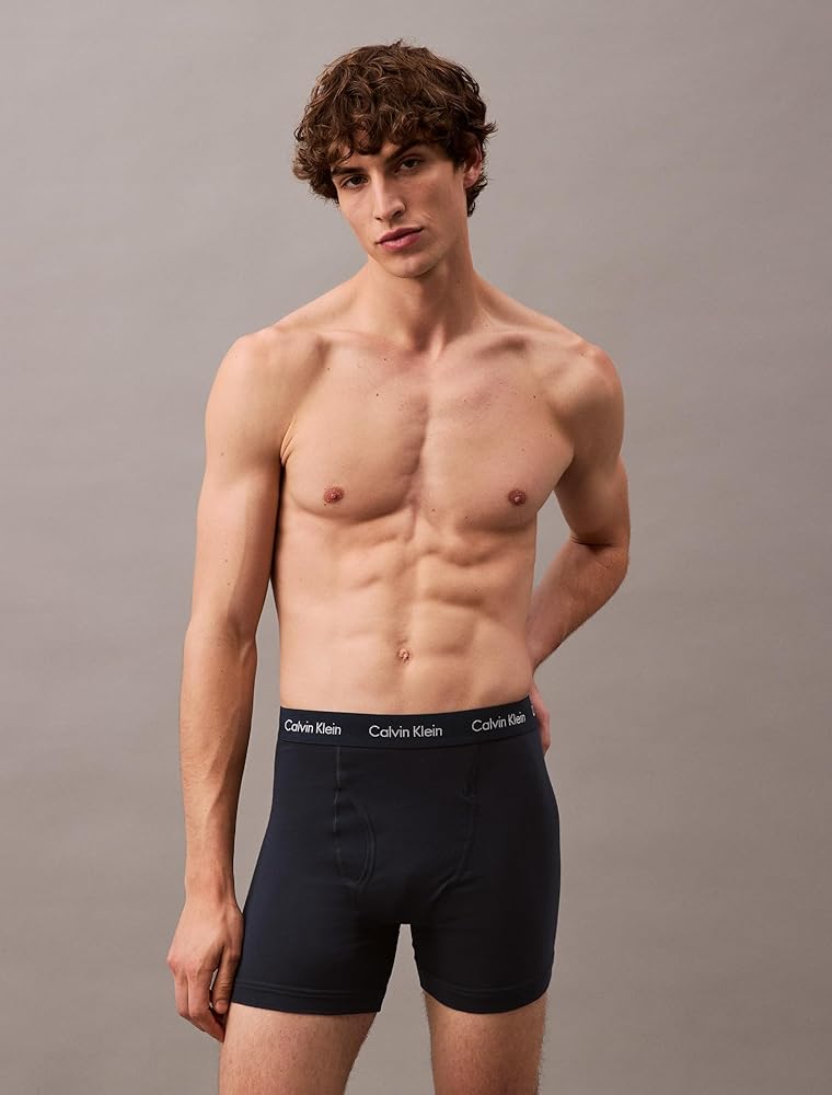 PACK 3 BOXER CALVIN KLEIN COTTON STRETCH