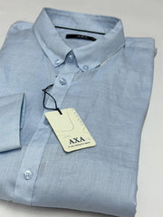 CAMISA LINO MANGA LARGA AXA
