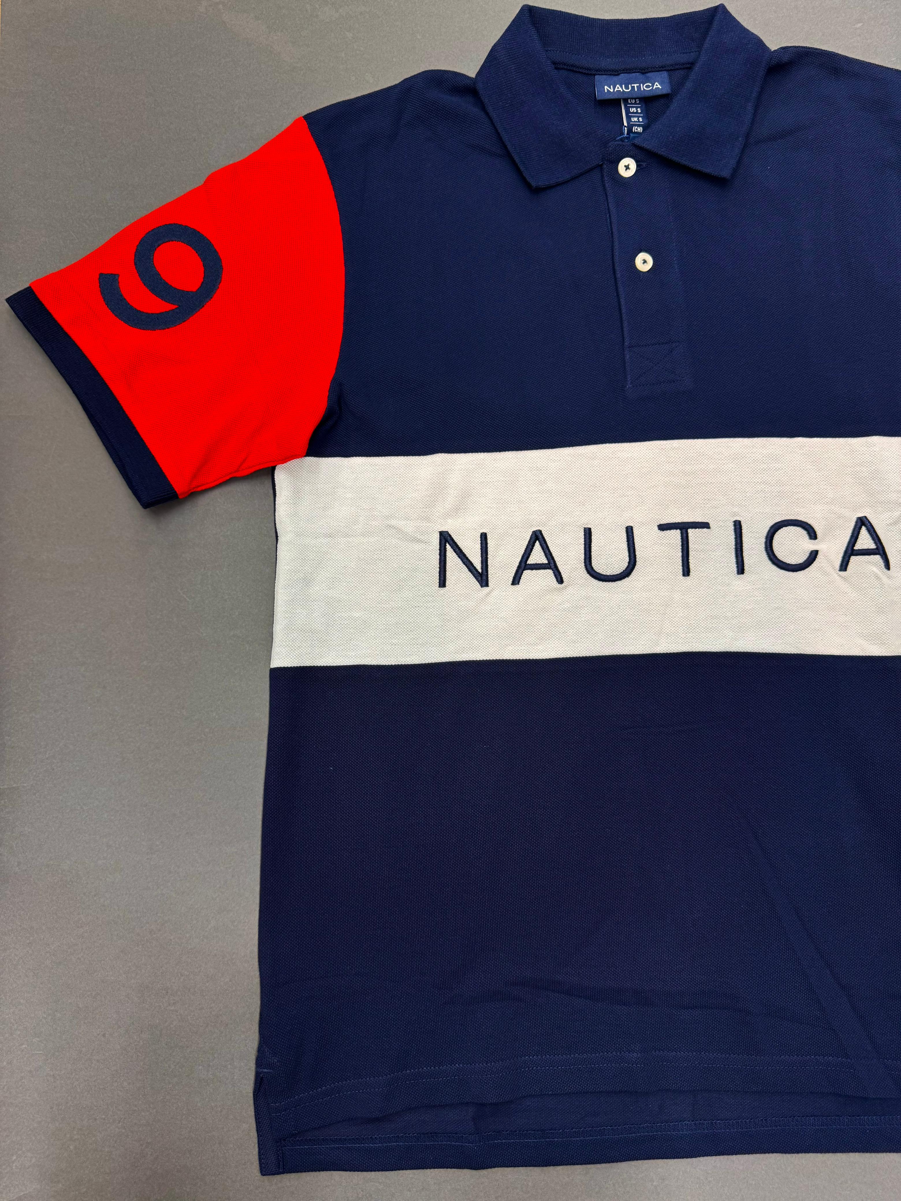 TIPO POLO HOMBRE DISEÑO NAUTICA