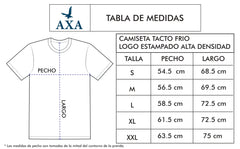 TSHIRT AXA TACTO FRIO LOGO CONTRASTE