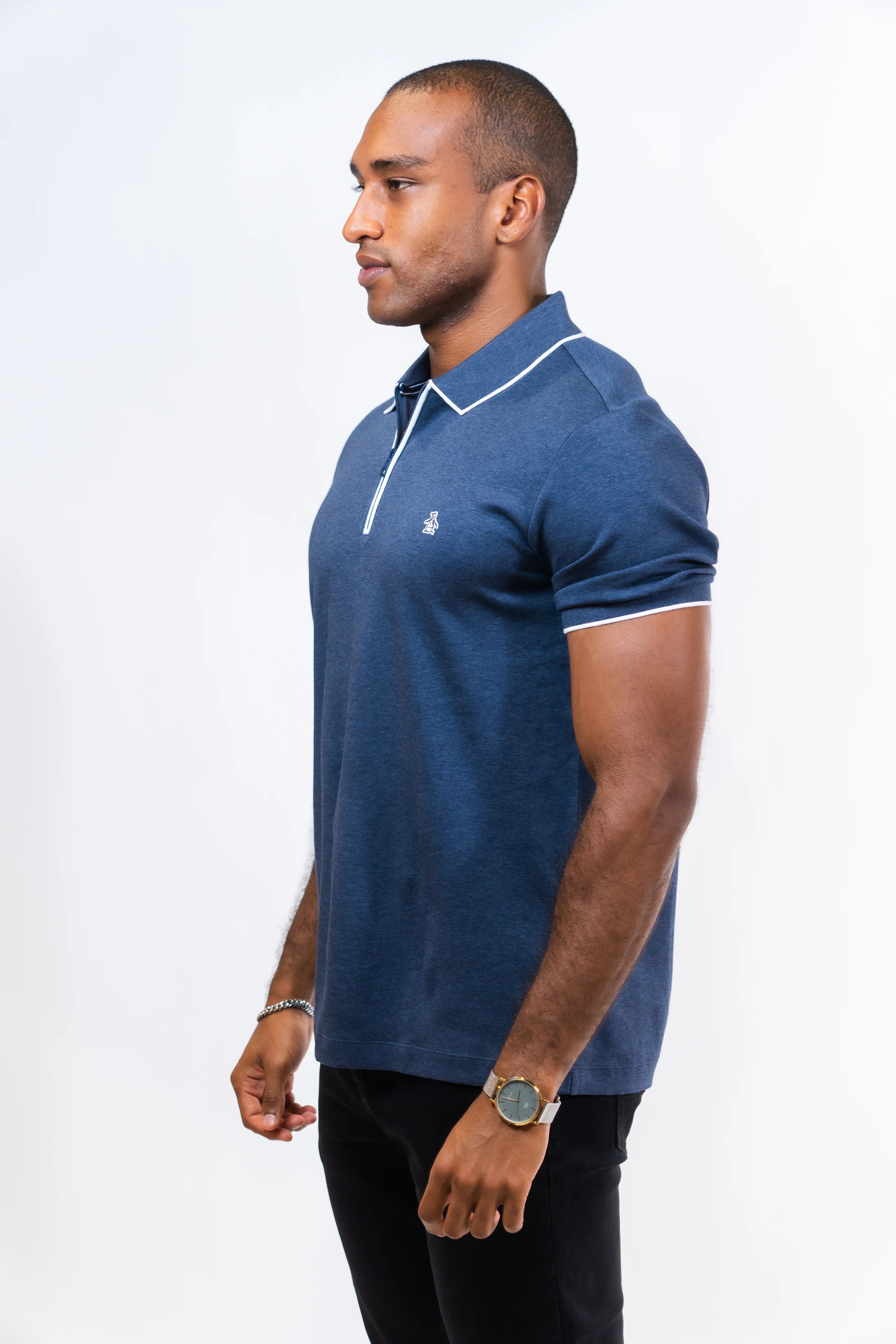 TIPO POLO HOMBRE PENGUIN DISEÑO