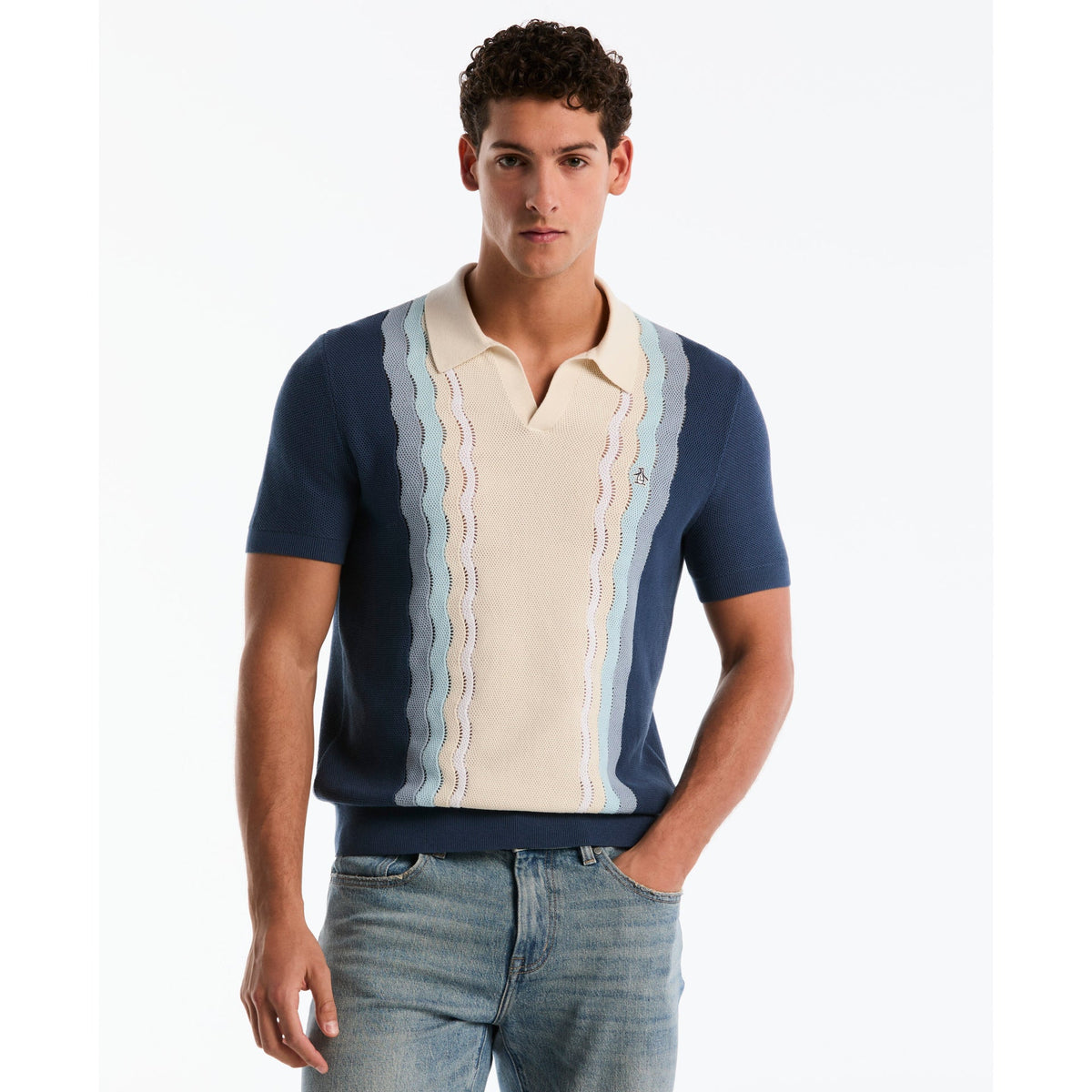 TIPO POLO HOMBRE PENGUIN DISEÑO