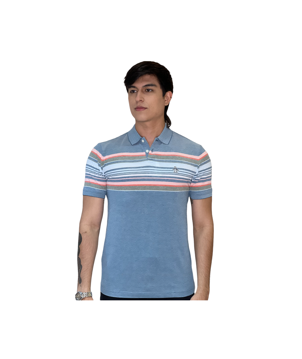 TIPO POLO HOMBRE PENGUIN DISEÑO