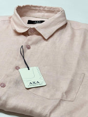 CAMISA LINO MANGA CORTA AXA