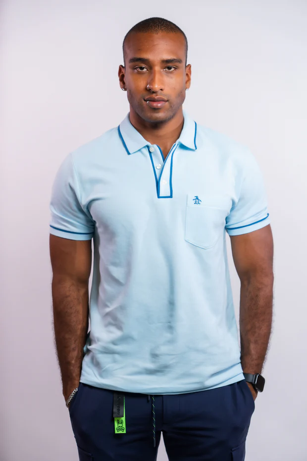 TIPO POLO HOMBRE PENGUIN DISEÑO