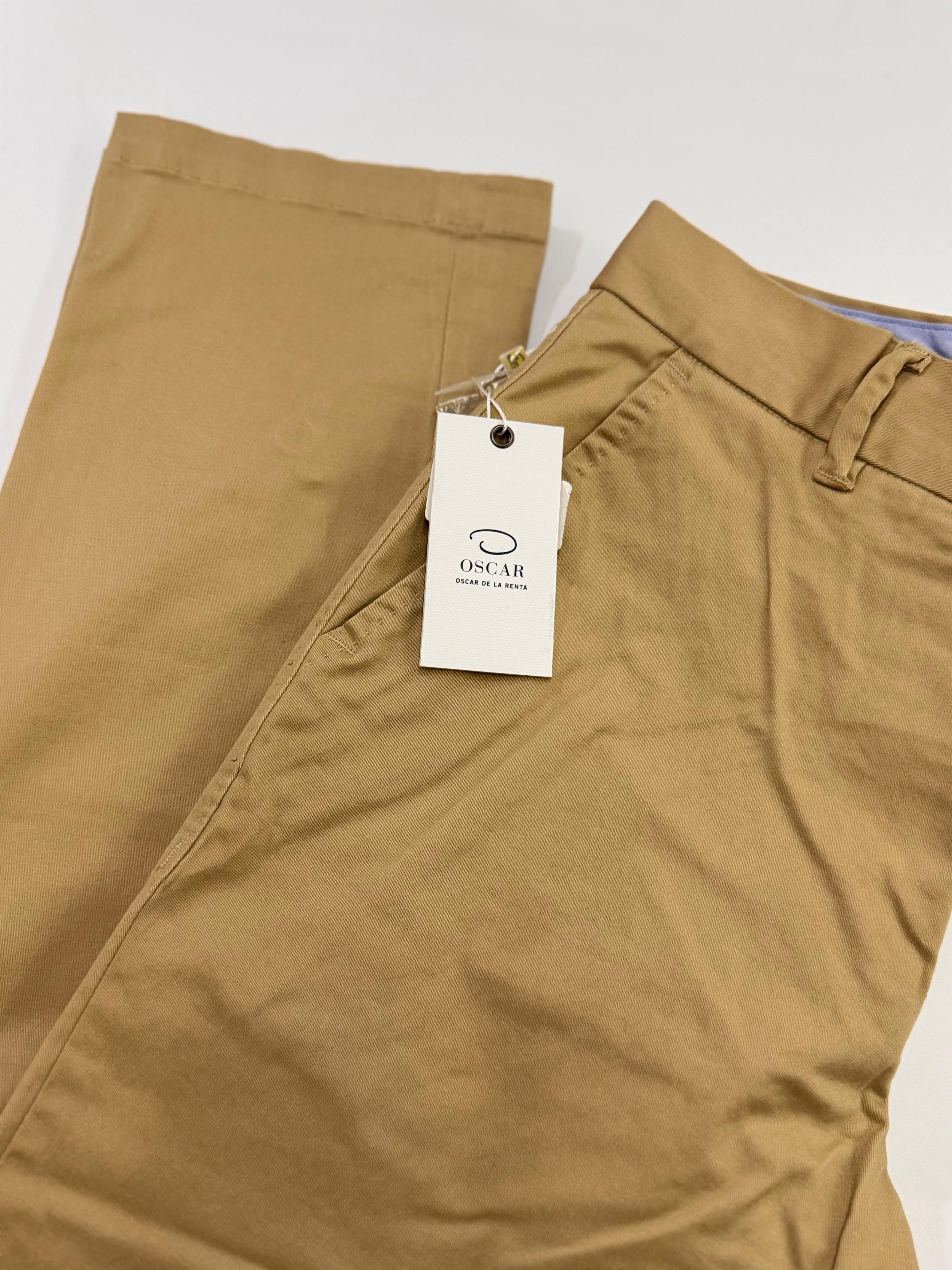 PANTALON DRIL OSCAR DE LA RENTA